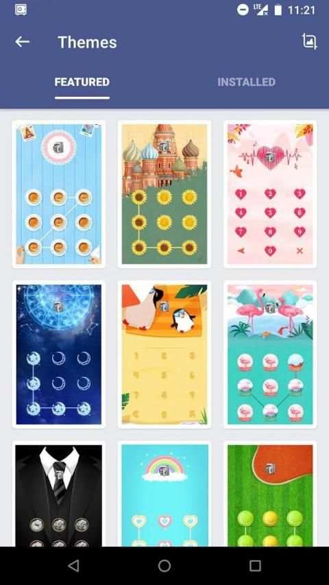 AppLock Theme Daisy screenshot 1