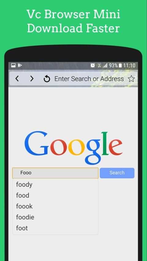 Vc browser mini - download fasterbrowser स्क्रीनशॉट 5
