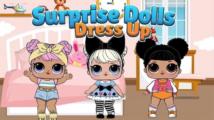 Lol surprise doll on sale dress up games