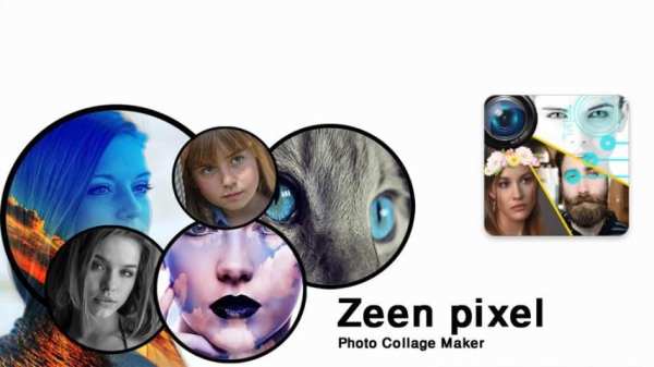 Zeen pixel Photos Effect maker. screenshot 1