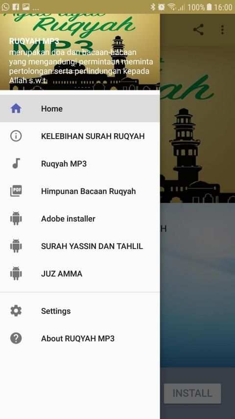 RUQYAH MP3 screenshot 2