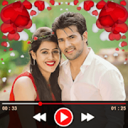 Love video maker 2020 _lovely lyrical status maker आइकन