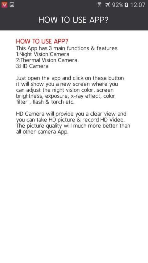 Night Vision Camera Simulator स्क्रीनशॉट 2