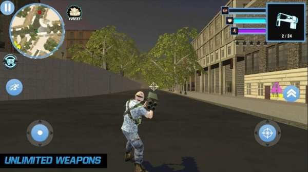 Marines Army Mafia Crime Simulator Fight स्क्रीनशॉट 2