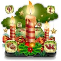 Christmas Decorations Candle Launcher Theme on 9Apps