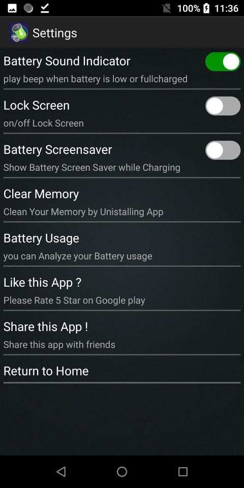 Battery Saver screenshot 2