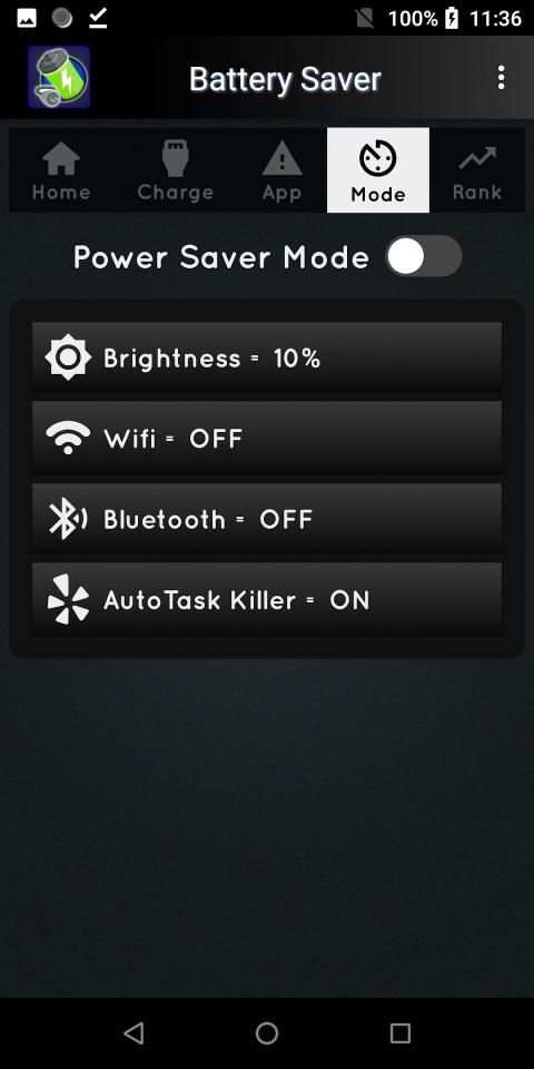 Battery Saver screenshot 1
