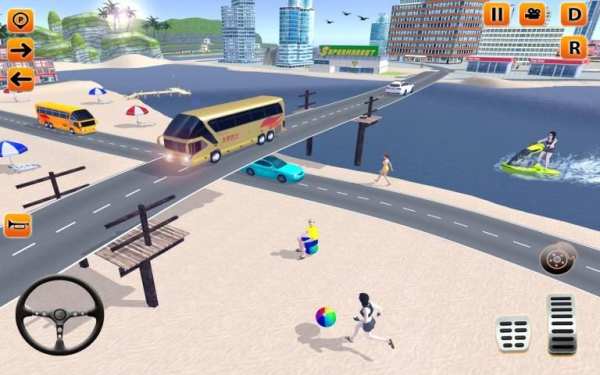 Real Coach Bus Driving 2019: Bus Simulator screenshot 5