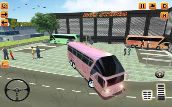 Real Coach Bus Driving 2019: Bus Simulator screenshot 6