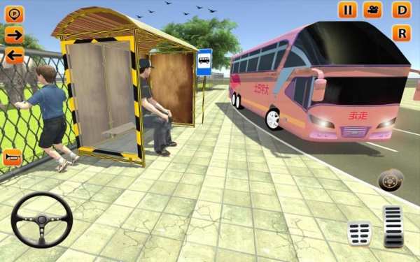 Real Coach Bus Driving 2019: Bus Simulator screenshot 4