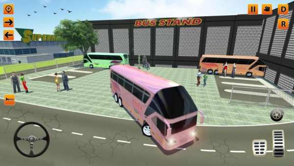 Real Coach Bus Driving 2019: Bus Simulator screenshot 3
