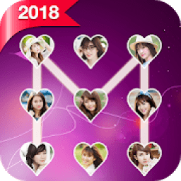 ikon love pattern lock screen