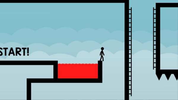 Stickman Parkour Game screenshot 1