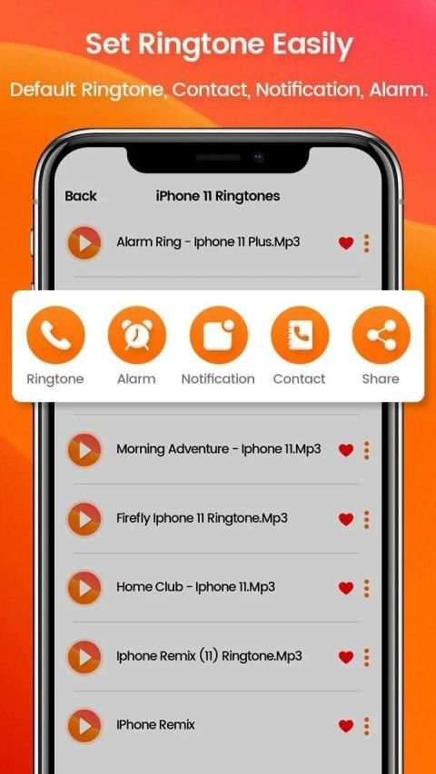 Ringtone for iphone 11 : Real Ringtone for Android screenshot 1