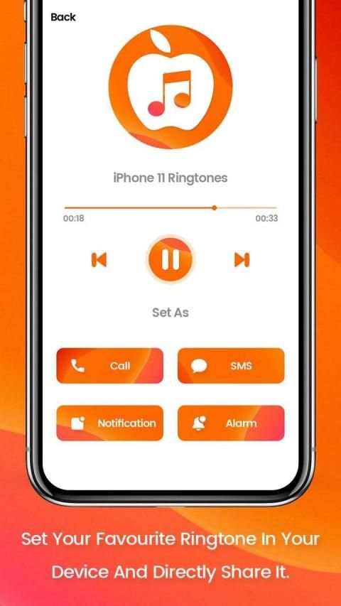 Ringtone for iphone 11 : Real Ringtone for Android screenshot 4