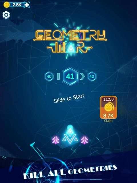 Geometry Virus War - Shooting in the Space screenshot 12