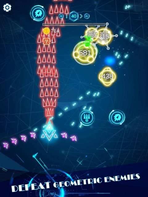 Geometry Virus War - Shooting in the Space screenshot 3
