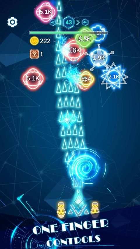 Geometry Virus War - Shooting in the Space screenshot 21