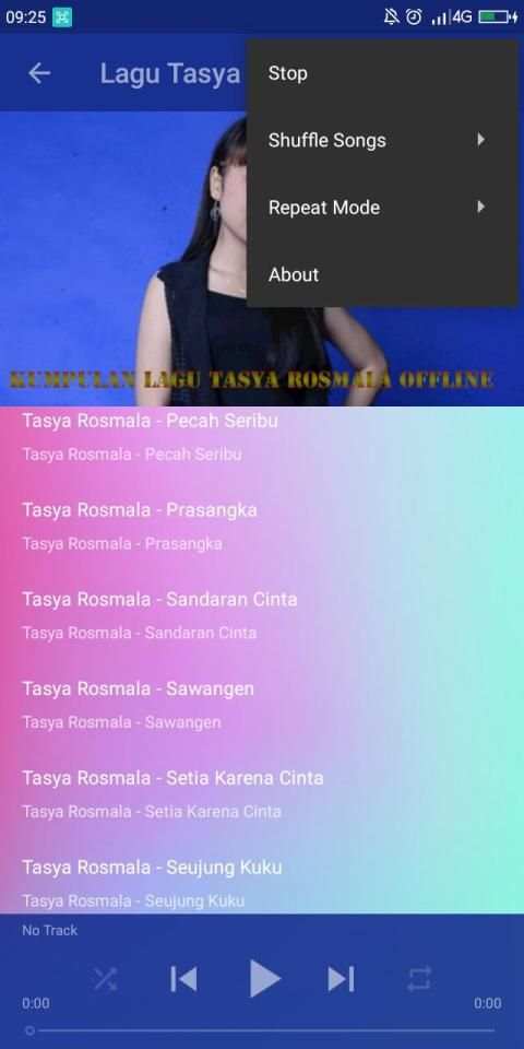 Lagu Tasya Rosmala Offline screenshot 3