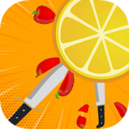 Knife fruit Hit - Throwing Knives أيقونة