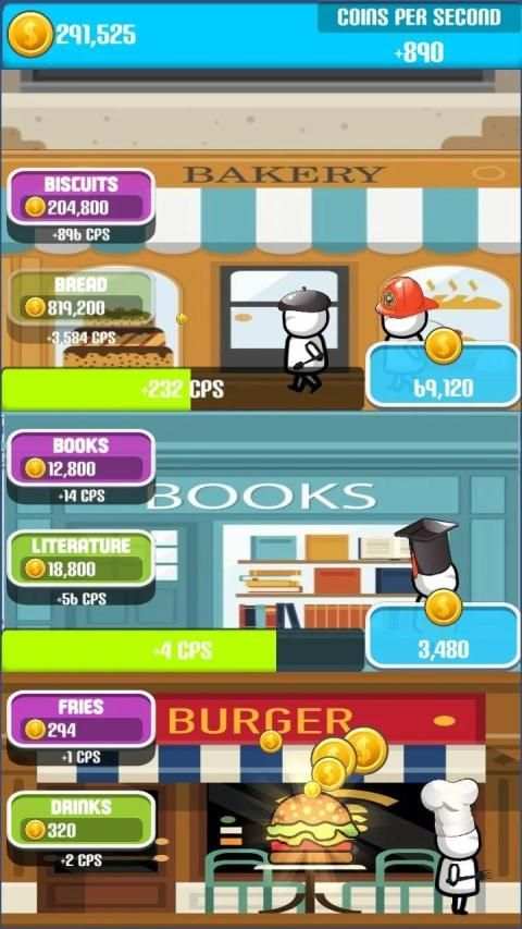 Burger Shop tycoon - clicker idle screenshot 3