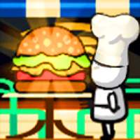 Burger Shop tycoon - clicker idle logo