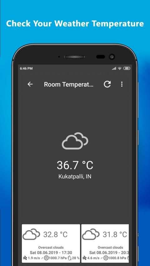 Room Temperature App screenshot 1