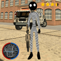 ikon Jailbreak Stickman Rope Hero Crime
