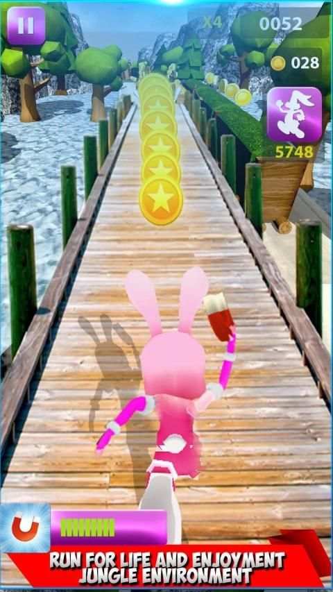 Endless Temple Jungle Final Run Easter bunny World screenshot 2