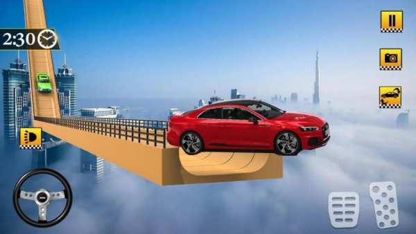 Crazy Car Impossible Track Racing Ramp Car Stunt स्क्रीनशॉट 5