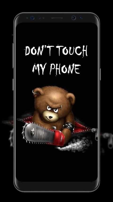 Dont Touch My Phone Wallpapers screenshot 1