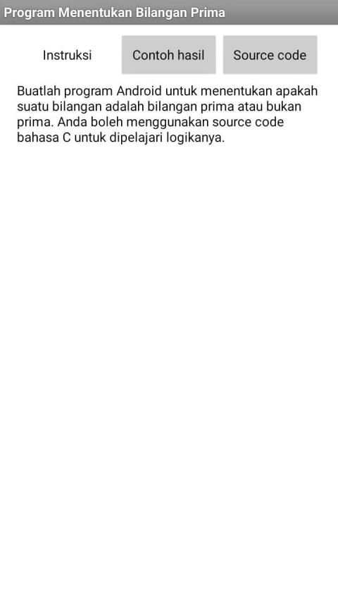 Menentukan Bilangan Prima скриншот 1