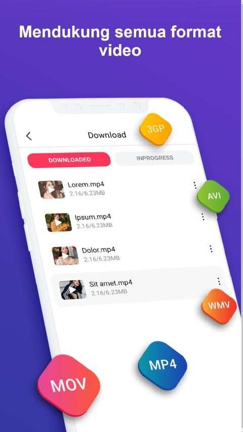 Video Downloader HD: Unduh Video & Menyimpan Foto screenshot 2