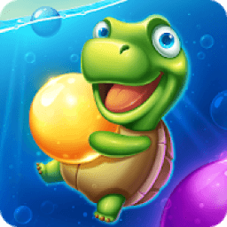 Bubble Beach™ - A Free Bubble Shooter Puzzle Game आइकन
