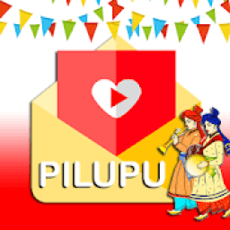 Pilupu : Video Invitations Maker आइकन