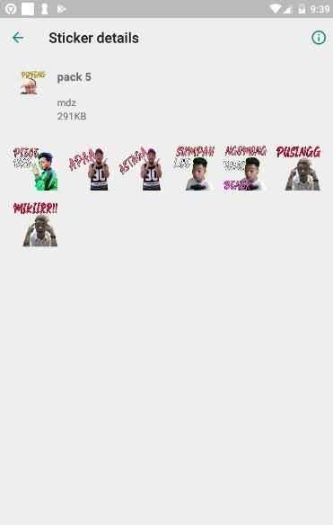 Pro Player MLBB Sticker WA screenshot 1