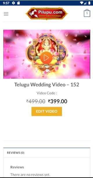 Pilupu : Video Invitations Maker screenshot 1