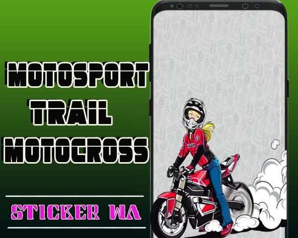 Sticker Motor Trail Motor Sport motocross screenshot 3