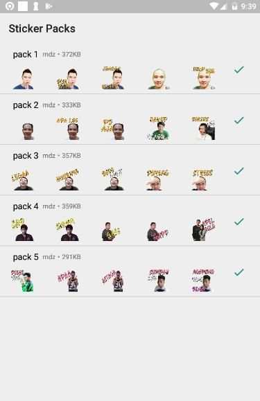 Pro Player MLBB Sticker WA screenshot 3