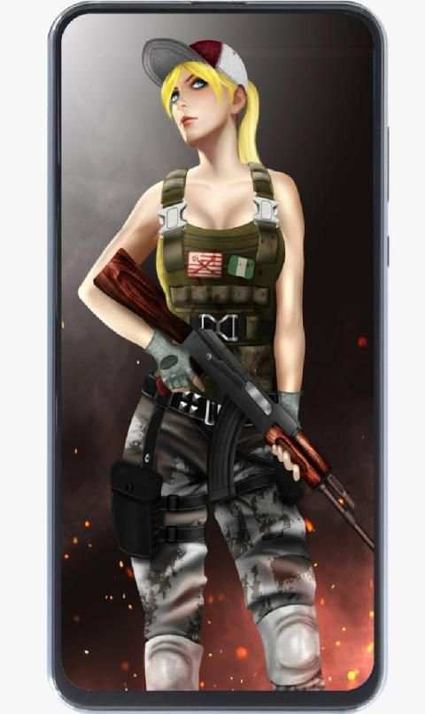 PUBG Girl Wallpaper screenshot 2