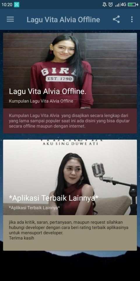 Lagu Vita Alvia Offline screenshot 6