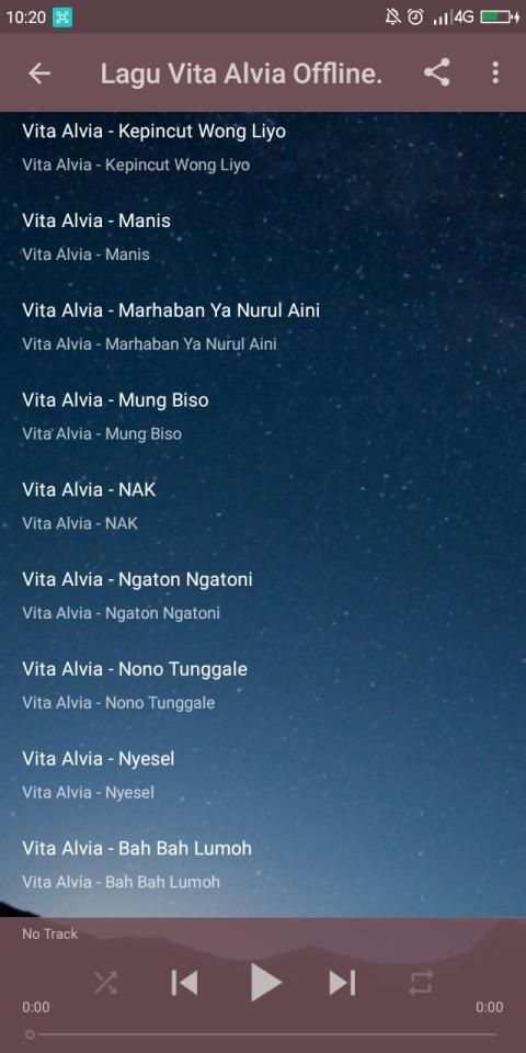 Lagu Vita Alvia Offline screenshot 2