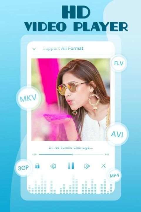 HD Video Player 2020 - All Format Video Player स्क्रीनशॉट 4