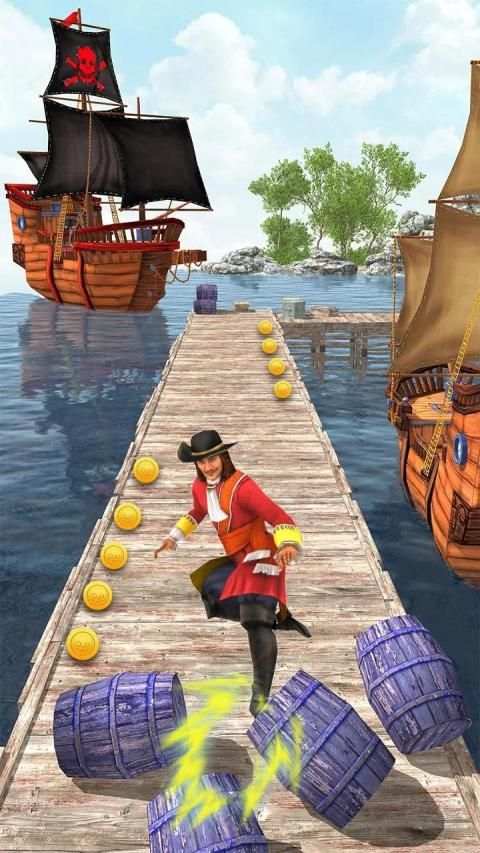 Lost Temple Pirate Oz Run स्क्रीनशॉट 1