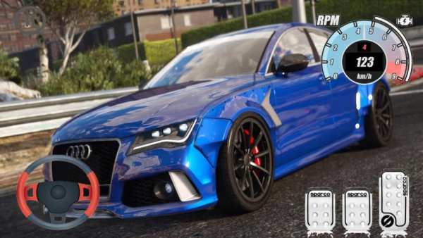 Audi RS7 Quattro - Extreme Racing Games screenshot 4