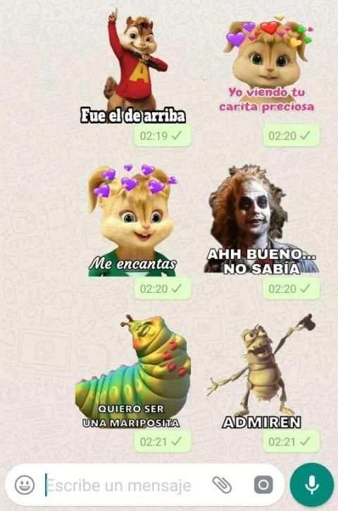 Stickers de Películas en español para WhatsApp screenshot 1