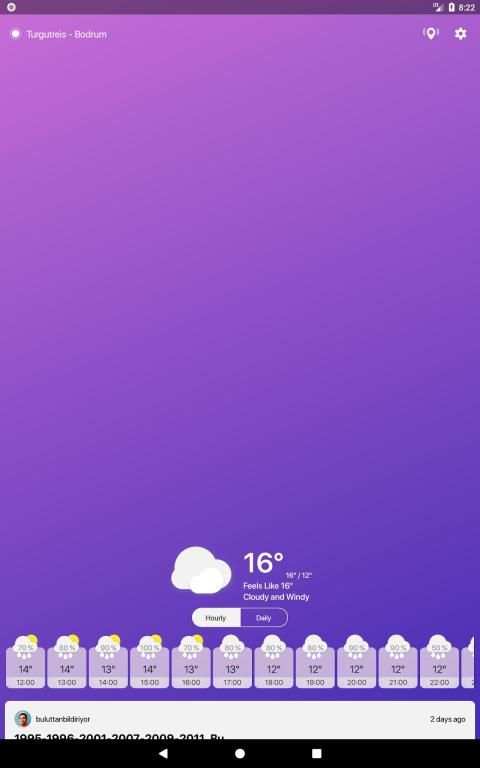 Buluttan - Weather of Turkey स्क्रीनशॉट 6