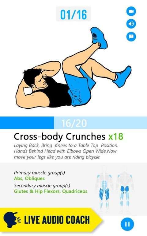 Six Pack in 30 Days - Abs Workout Lose Belly fat screenshot 20