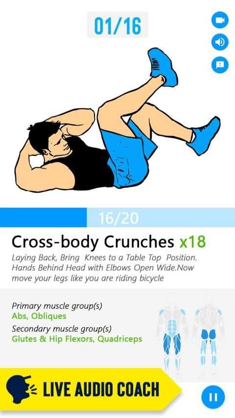 Six Pack in 30 Days - Abs Workout Lose Belly fat screenshot 35