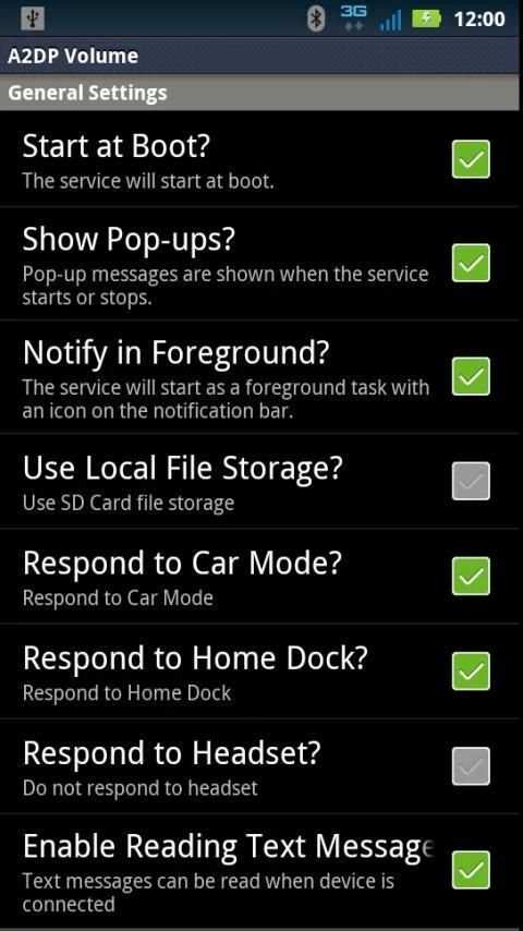 A2DP Volume screenshot 4